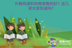 外教網(wǎng)課機(jī)構(gòu)哪家教的好？這幾家大家知道嗎？